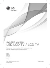 LG 47LM615S-ZE Manuel D'utilisation