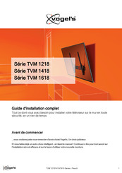 Vogel's TVM 1418 Serie Guide D'installation Complet