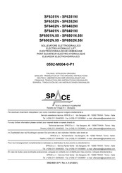 Space SF6502N.55 Traduction Des Instructions Originales