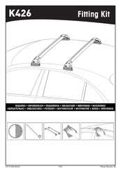 Yakima K426 Instructions De Montage