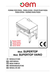 OEM SUPERTOP VARIO 640L Mode D'emploi