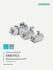 Siemens SIMOTICS S-1FT7 Manuel De Configuration