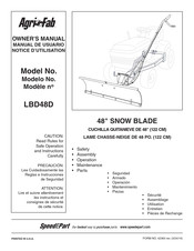 SpeedEPart Agri-Fab LBD48D Notice D'utilisation