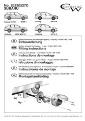 ConWys AG 26230527C Instructions De Montage