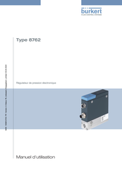 Burkert 8762 Manuel D'utilisation