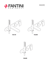 Fantini Rubinetti MARE V084B Manuel D'installation
