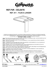 Galipette CELESTE P2R 611 Instructions De Montage