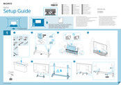 Sony BRAVIA FW-49XE90 Série Guide D'installation