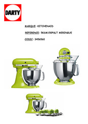 KitchenAid 5KSM150PSLT Mode D'emploi