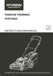 Hyundai power products HTDT5624 Instructions Originales