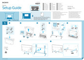 Sony BRAVIA KD-55XE80 Série Guide D'installation