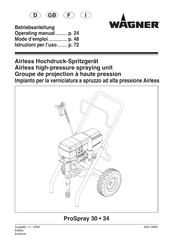 WAGNER ProSpray 30 Mode D'emploi