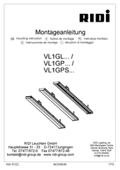 RIDI VL1GPS Serie Notice De Montage
