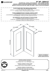 Glacier bay GBSH127 Manuel D'installation