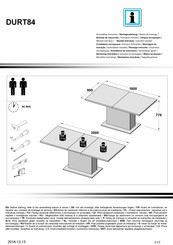 Forte DURO DURT84 Notice De Montage