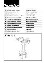 Makita BTW121 Manuel D'instructions