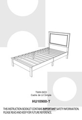 Costway HU10900-T Mode D'emploi