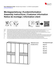 Rauch Ticao AG500.49T2 Instructions De Montage