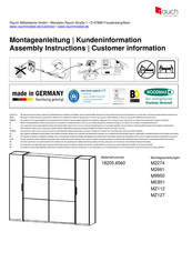 Rauch M2661 Instructions De Montage