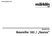 marklin Taurus Serie Mode D'emploi