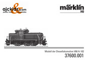 marklin 37600.001 Mode D'emploi