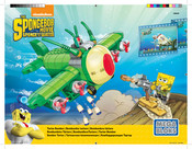 Mega Bloks THE SPONGEBOB MOVIE Tartar Bomber Mode D'emploi