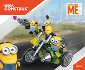 Mega Construx DESPICABLE ME Minions Moto Mania Mode D'emploi