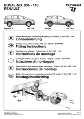 bosal 034-118 Instructions De Montage