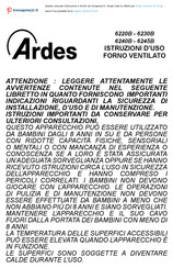 ARDES 6220B Mode D'emploi