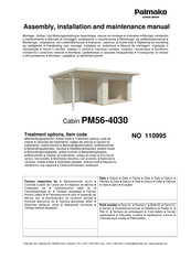 Lemeks Palmako PM56-4030 Assemblage, Manuel De Montage Et D'entretien