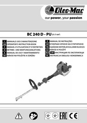 Oleo-Mac BC 240 D-PU Manuel D'utilisation Et D'entretien