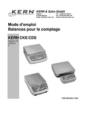 KERN CKE 360-3 Mode D'emploi