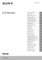 Sony SDM-F27M30 Mode D'emploi