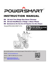 Powersmart DB7109A Manuel D'instructions