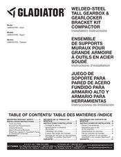 Gladiator GABK301PRS Instructions D'installation