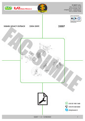 UMBRA RIMORCHI 35007/C Instructions De Montage