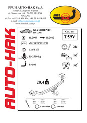 AUTO-HAK T59V Instructions De Montage