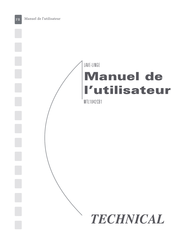 Technical WTL1042CB1 Manuel De L'utilisateur