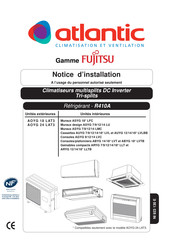 Atlantic FUJITSU AOYA 24 LAT3 Notice D'installation