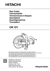 Hitachi Koki CM 12Y Mode D'emploi