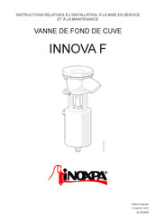 iNOXPA INNOVA F Serie Instructions D'installation Et De Maintenance