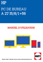 HP A 27 I5/8/1+56 Manuel De L'utilisateur