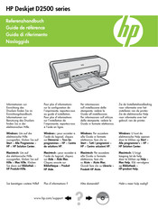 HP Deskjet D2560 Guide De Référence