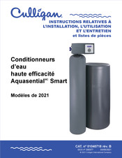 Culligan Aquasential Smart Serie Instructions D'installation, D'utilisation Et D'entretien