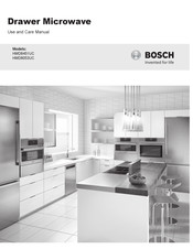 Bosch HMD8451UC/01 Manuel D'utilisation Et D'entretien