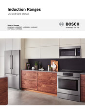 Bosch HIIP056U Manuel D'utilisation Et D'entretien