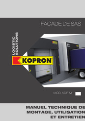 Kopron KDF-M Notice De Montage, Utilisation Et Entretien