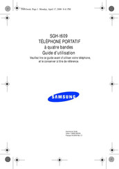 Samsung SGH-t609 Guide D'utilisation