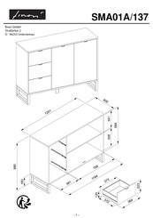 finori Sapulpa SMA01A/137 Instructions De Montage