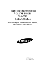 Samsung SGH-C327 Guide D'utilisation